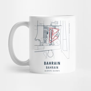 bahrain simple track Mug